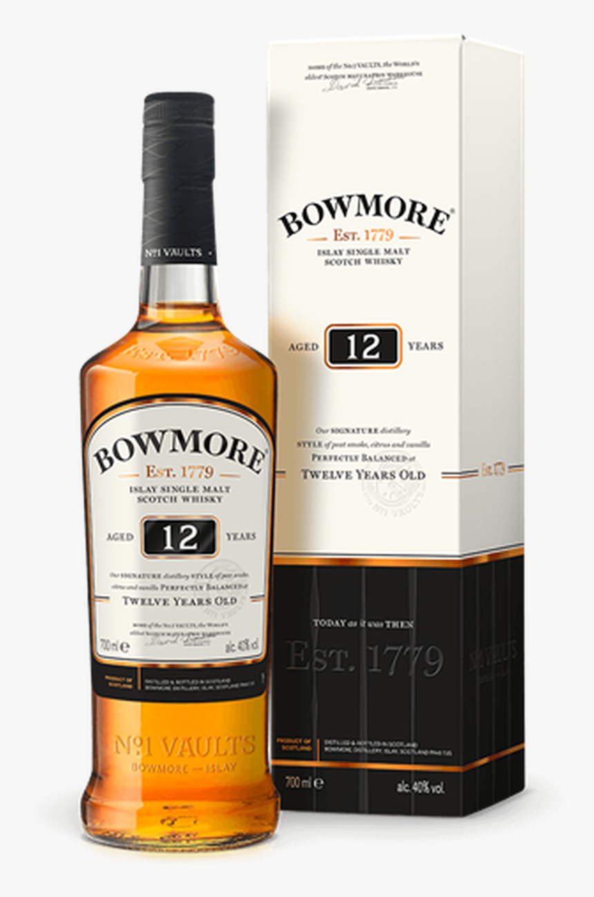 Https - //www - Bowmore - 10/12 Year Old Large - Bowmore 12 Years Old, HD Png Download, Free Download