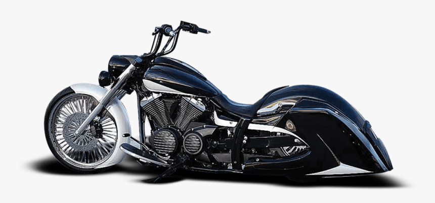 Custom Yamaha V Star 650 Bagger, HD Png Download, Free Download