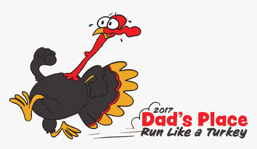 Running Turkey Cartoon, HD Png Download, Free Download