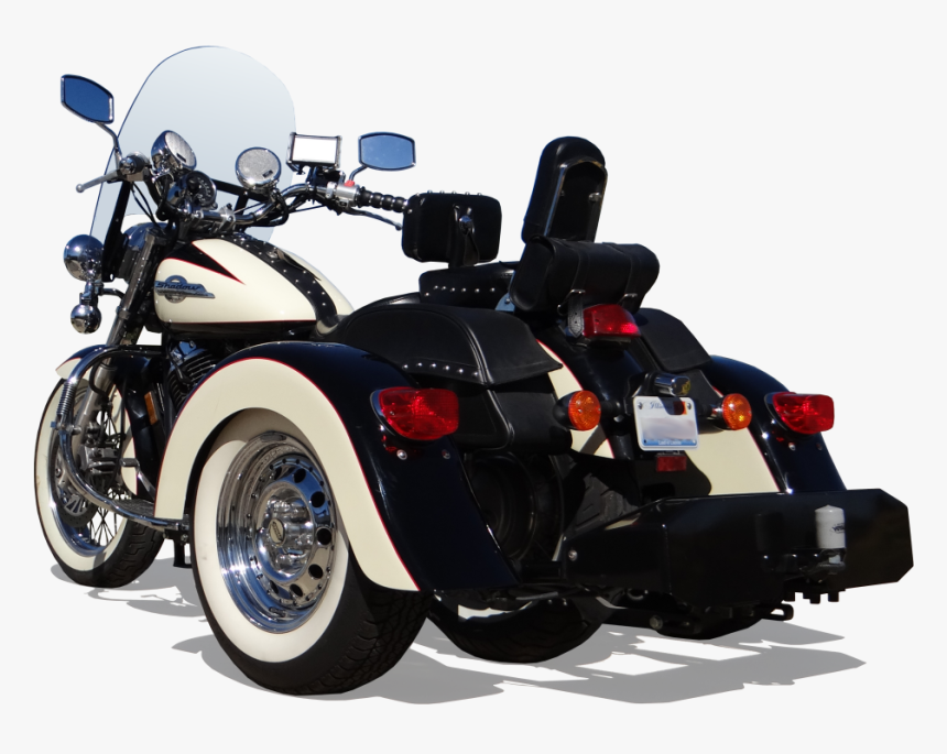 Honda Shadow Ace Custom Two-tone 13 Inch Wide White - Sidecar, HD Png Download, Free Download