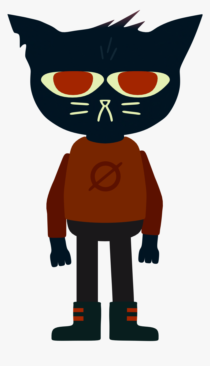 Night In The Woods Png Photos - Cat Night In The Woods, Transparent Png, Free Download