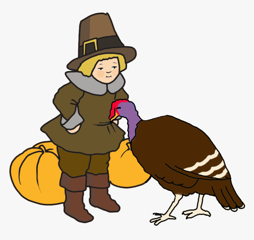 Download Free Png Pilgrim - Cartoon, Transparent Png, Free Download