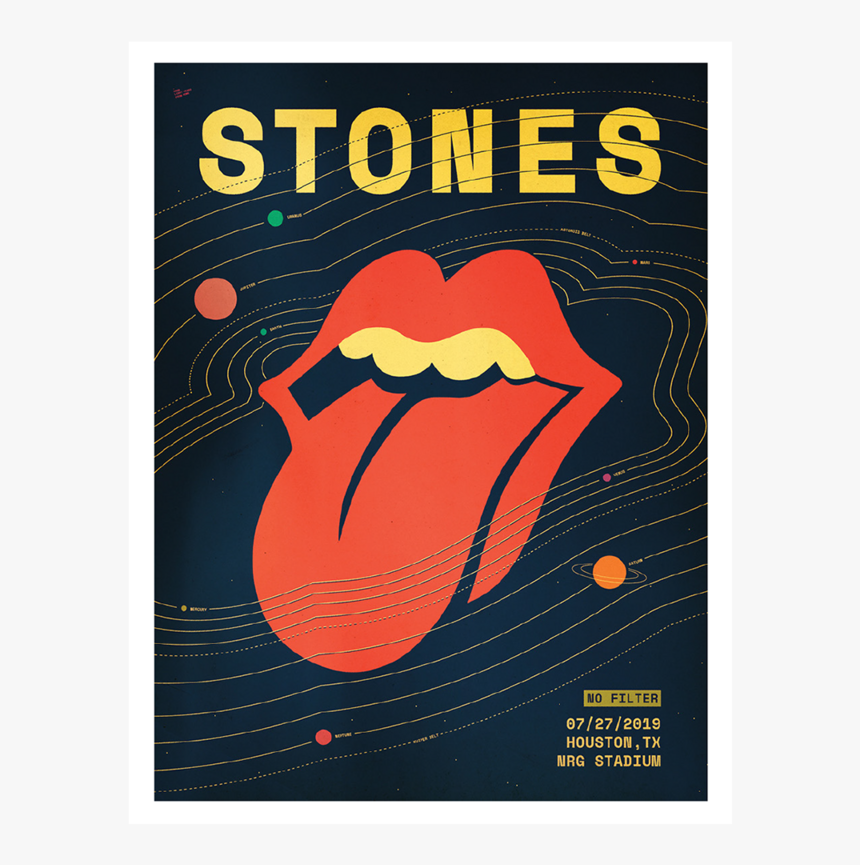 Rolling Stones No Filter Poster Houston, HD Png Download, Free Download