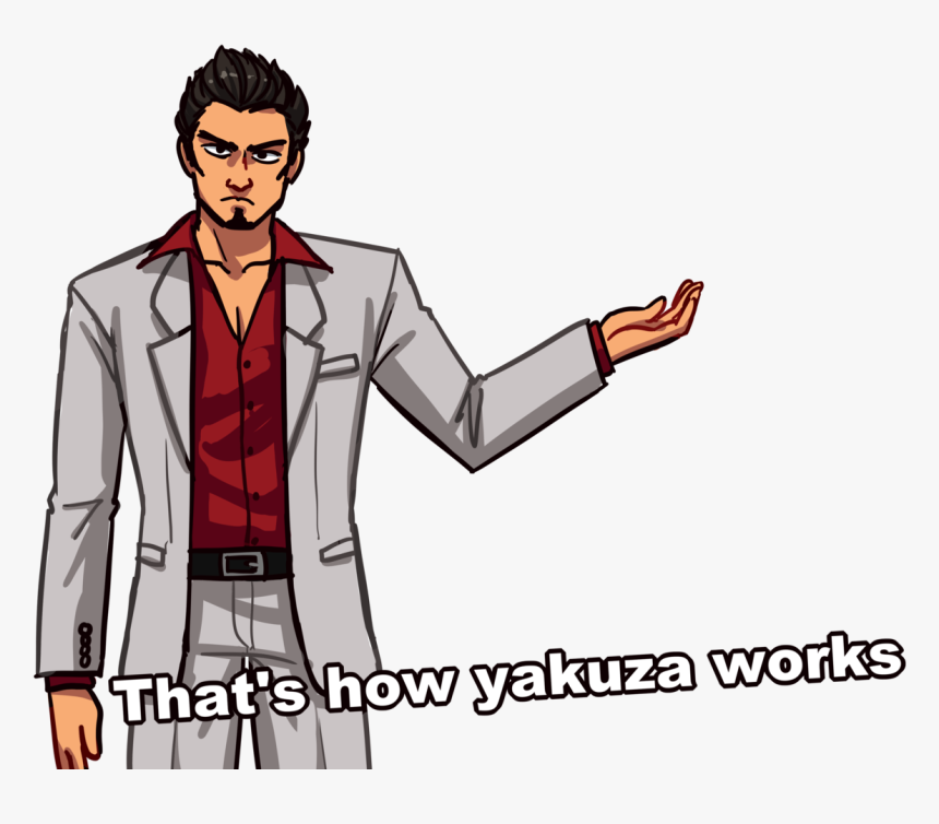 Transparent Yakuza Png - That's How Yakuza Works, Png Download, Free Download