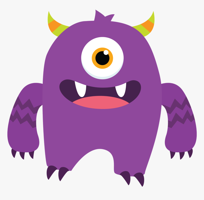 Vector Monster Little - Monster Clipart, HD Png Download, Free Download