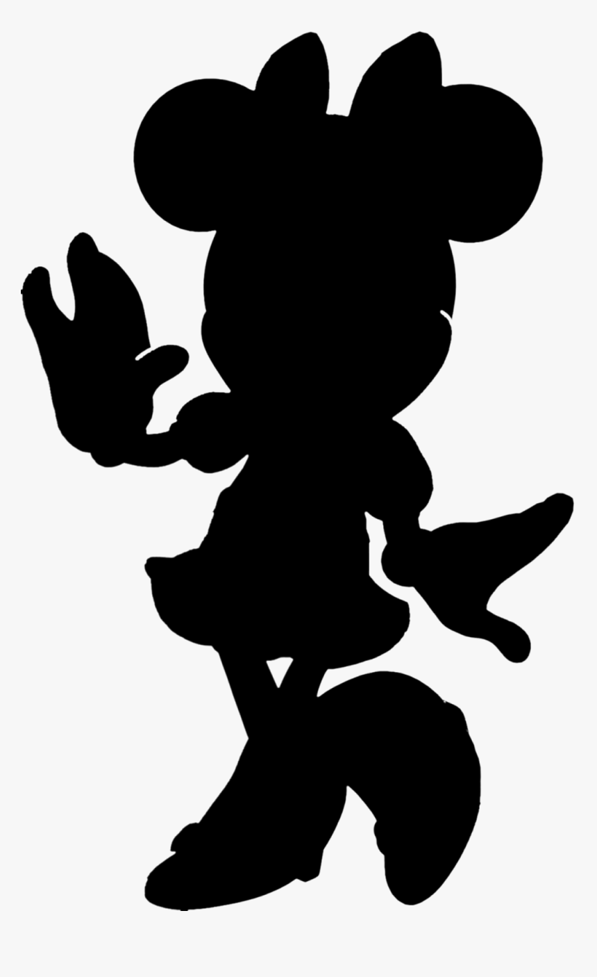 Mickey Mouse Cinderella Watercolor - Stencil Disney Characters Silhouette, ...