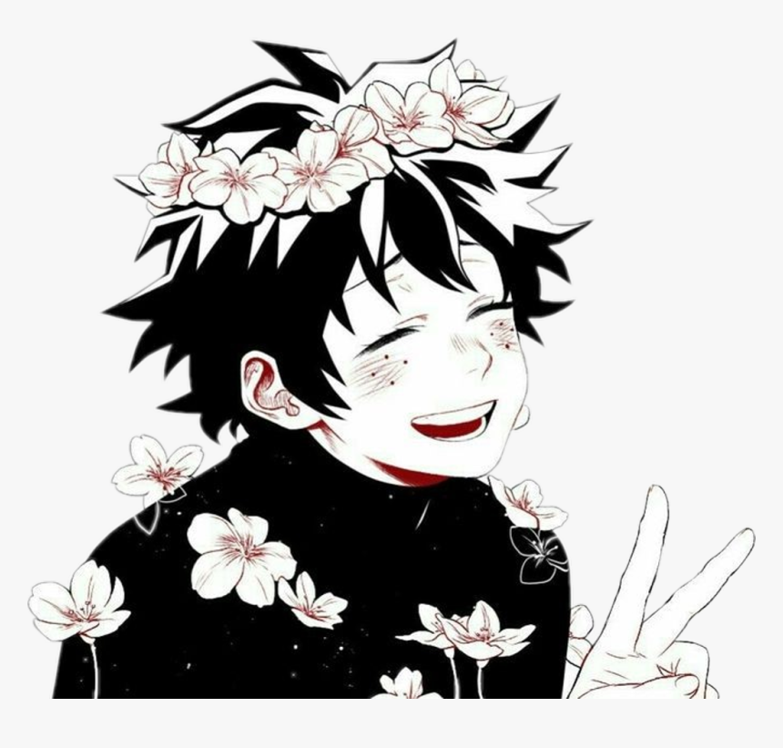 Freetoedit Cute Kawaii Anime Flower Spring Sakura Japan - Anime Flower Crown, HD Png Download, Free Download
