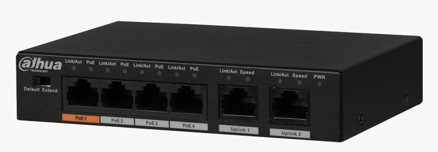 Dahua 4 Port Poe Switch, HD Png Download, Free Download