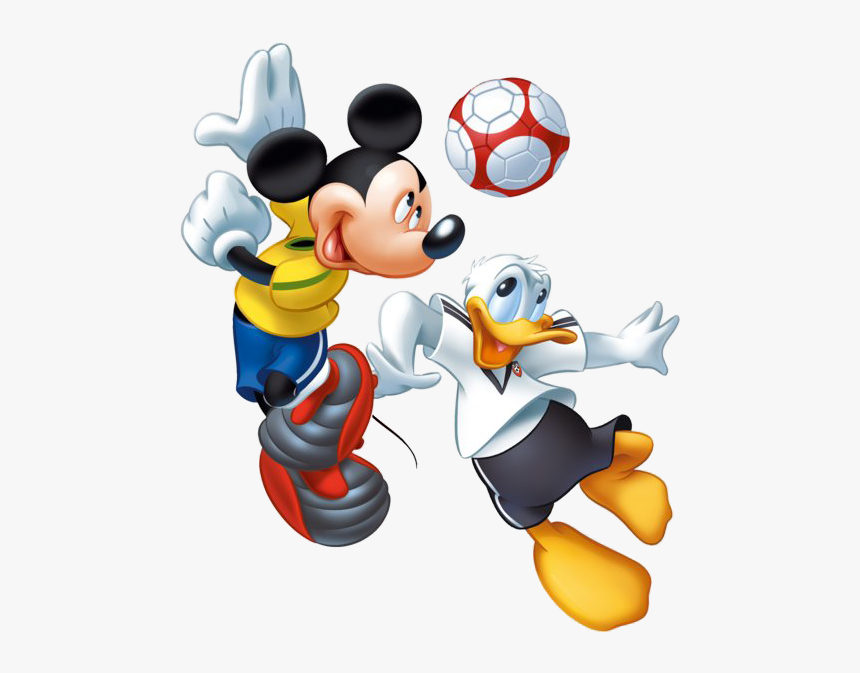 Mickey Mousehighquality Wallpaper, Mickey Mousehighquality - Mickey Mouse Donald Futbol, HD Png Download, Free Download
