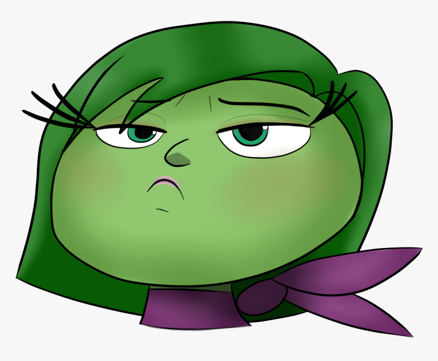 Disgust - Cartoon, HD Png Download, Free Download