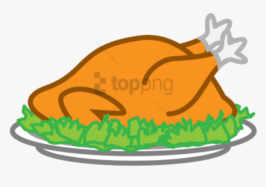 Feast Clipart Cooked Turkey - Cooked Thanksgiving Turkey Clipart, HD Png Download, Free Download