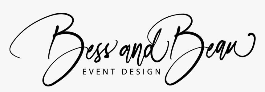 Bess And Beau Event Design - Calligraphy, HD Png Download, Free Download