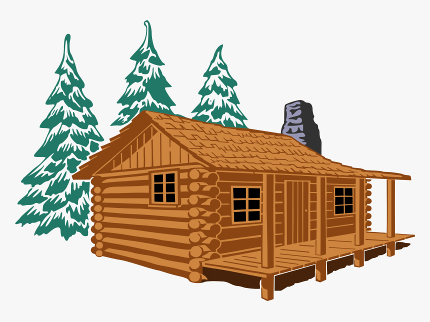 Log Cabin Clipart, HD Png Download, Free Download