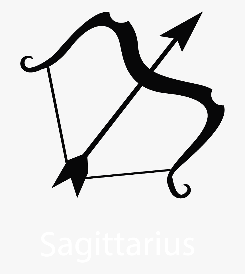 Sagittarius Symbol Drawings, HD Png Download, Free Download