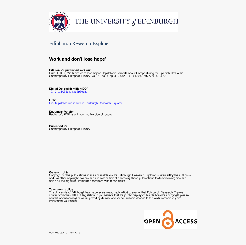 University Of Edinburgh, HD Png Download, Free Download