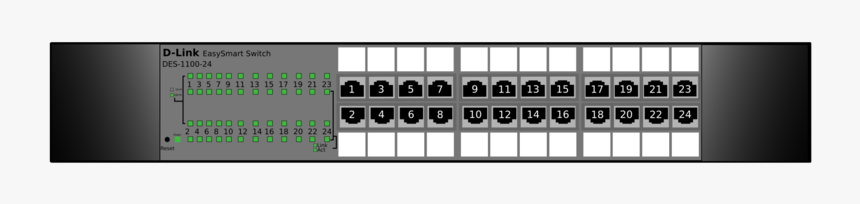 Network Switch Electrical Switches Wiring Diagram Port - 24 Port Switch Icon, HD Png Download, Free Download