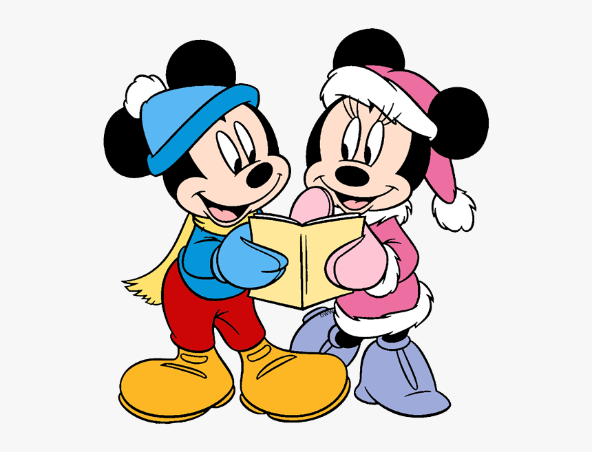 Mickey And Minnie Mouse Coloring, HD Png Download, Free Download