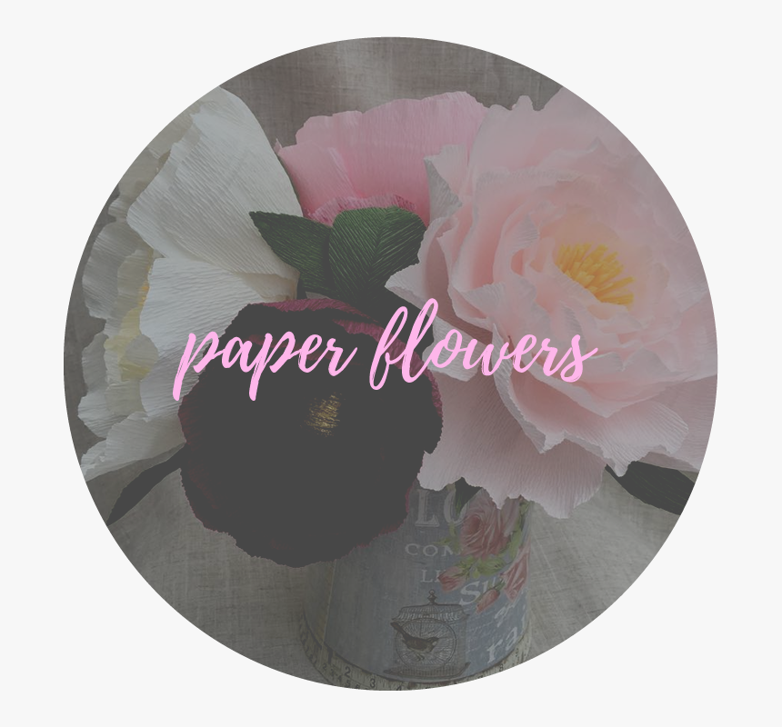 Handmade Paper Flowers - Artificial Flower, HD Png Download, Free Download