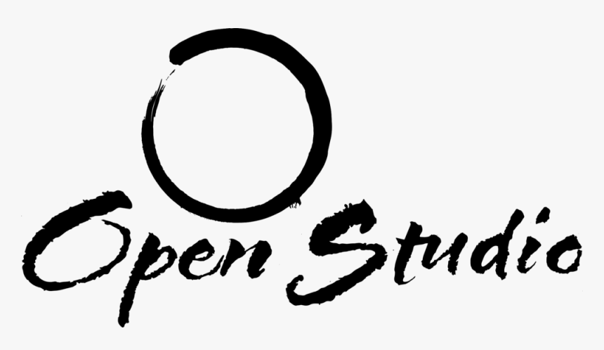 Open Studio Logo No Fac - Calligraphy, HD Png Download, Free Download