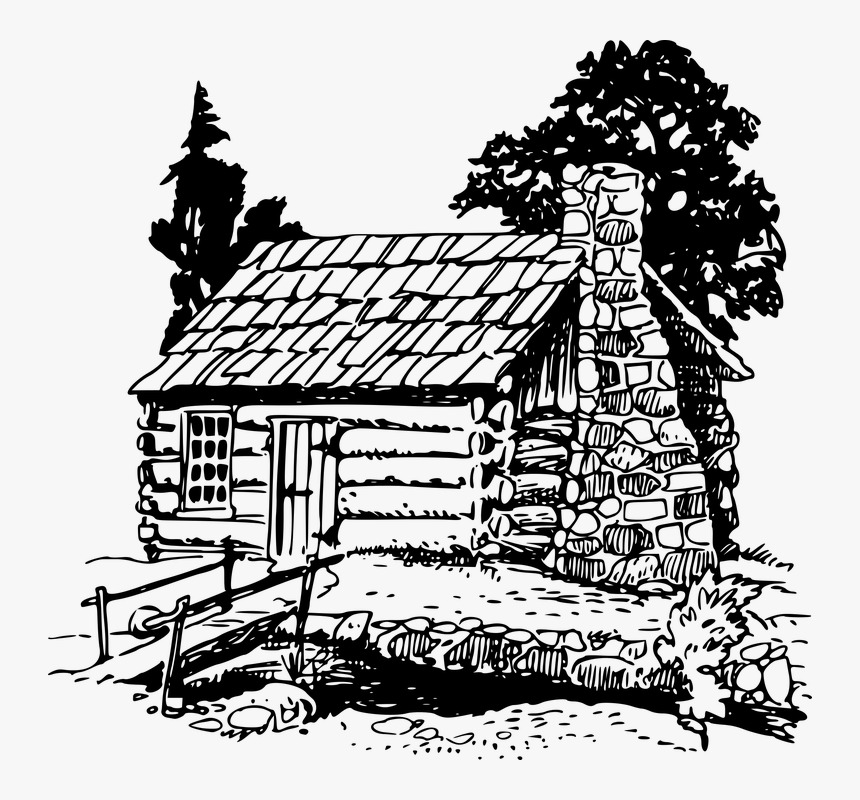 Log Cabin Clip Art, HD Png Download, Free Download