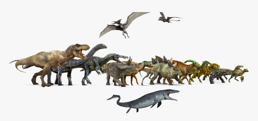 Jurassic World Transparent Background Png Download - Transparent Background Dinosaurs Png, Png Download, Free Download