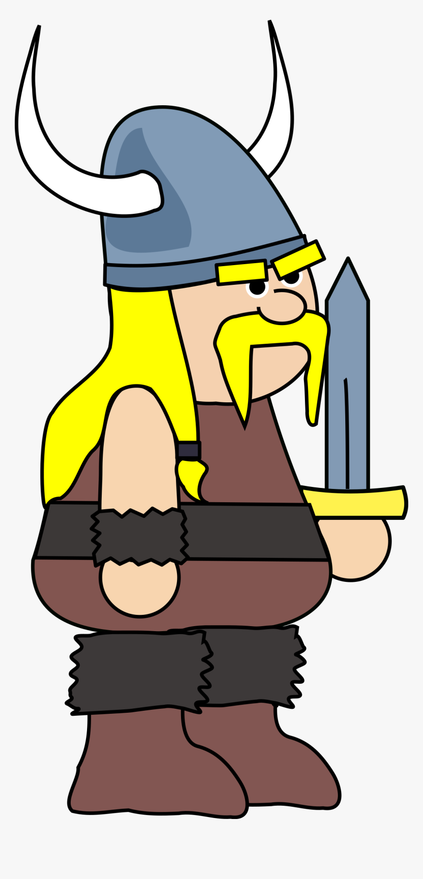 Viking Warrior Clip Arts - Viking Clipart Transparent, HD Png Download, Free Download