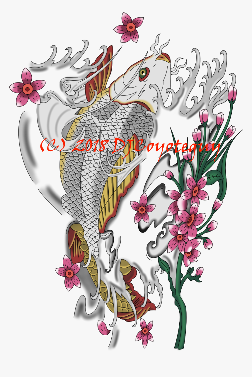 Yakuza Tattoo Design - Illustration, HD Png Download, Free Download