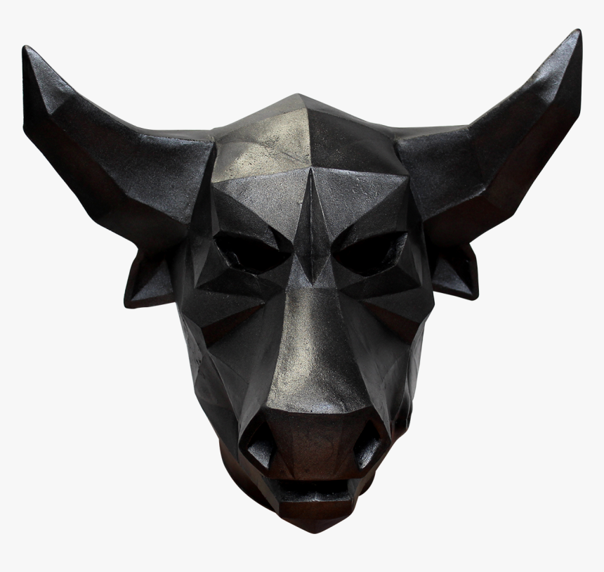 Low Poly Bull - Bull Head Low Poly, HD Png Download, Free Download