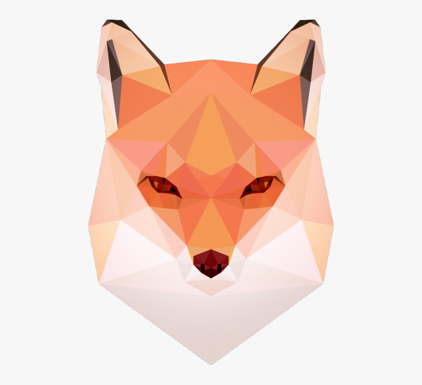 Transparent Low Poly Fox, HD Png Download, Free Download