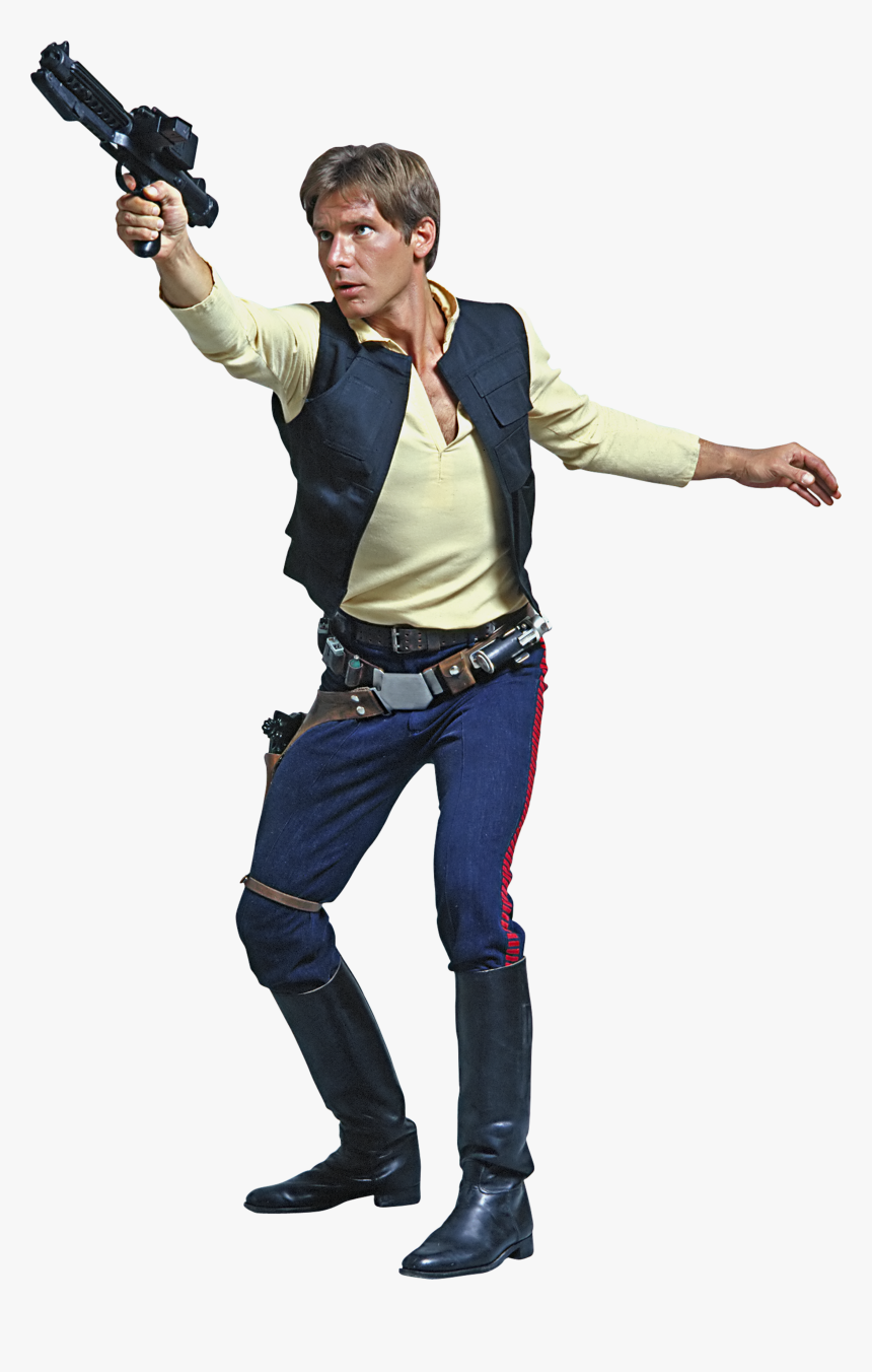 Han Solo Luke Skywalker Chewbacca Leia Organa Solo - Star Wars Han Solo Png, Transparent Png, Free Download