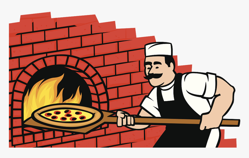 Jpg Freeuse Library Pizza Italian Cuisine Wood - Wood Fired Pizza Clipart, HD Png Download, Free Download