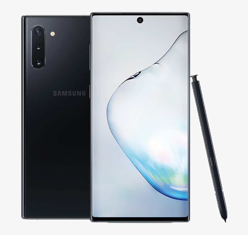 Samsung Note 10 Aura Black, HD Png Download, Free Download