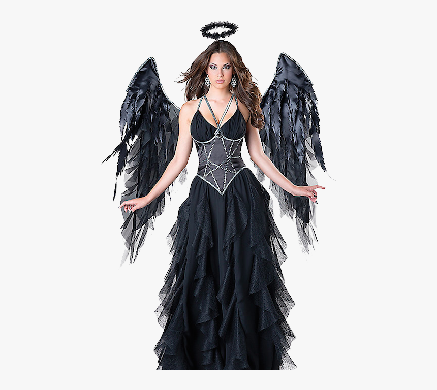 Halloween Costume Transparent - Dark Angel Costume, HD Png Download, Free Download