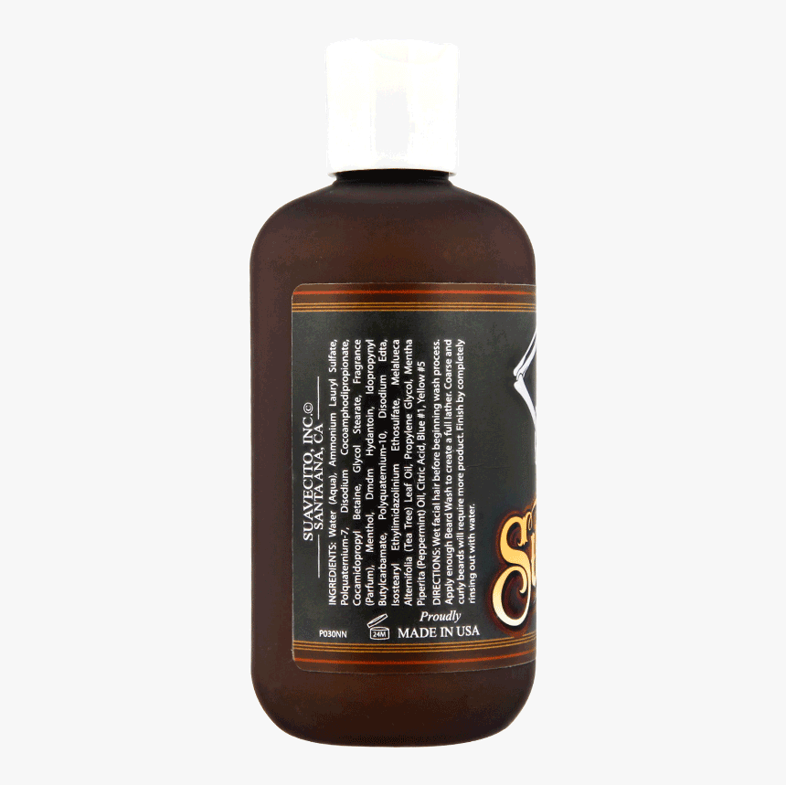 Suavecito Body Wash Ingredients, HD Png Download, Free Download