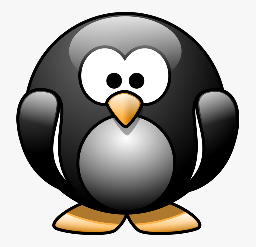 Cartoon Penguin Svg Clip Arts - Penguin Cartoon No Background, HD Png Download, Free Download