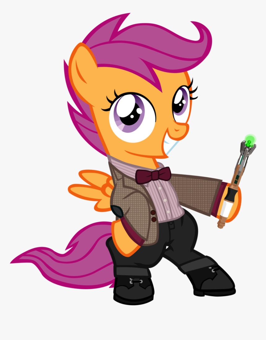 Cloudyglow, Bipedal, Clothes, Cosplay, Doctor Who, - My Little Pony Scootaloo Dress, HD Png Download, Free Download
