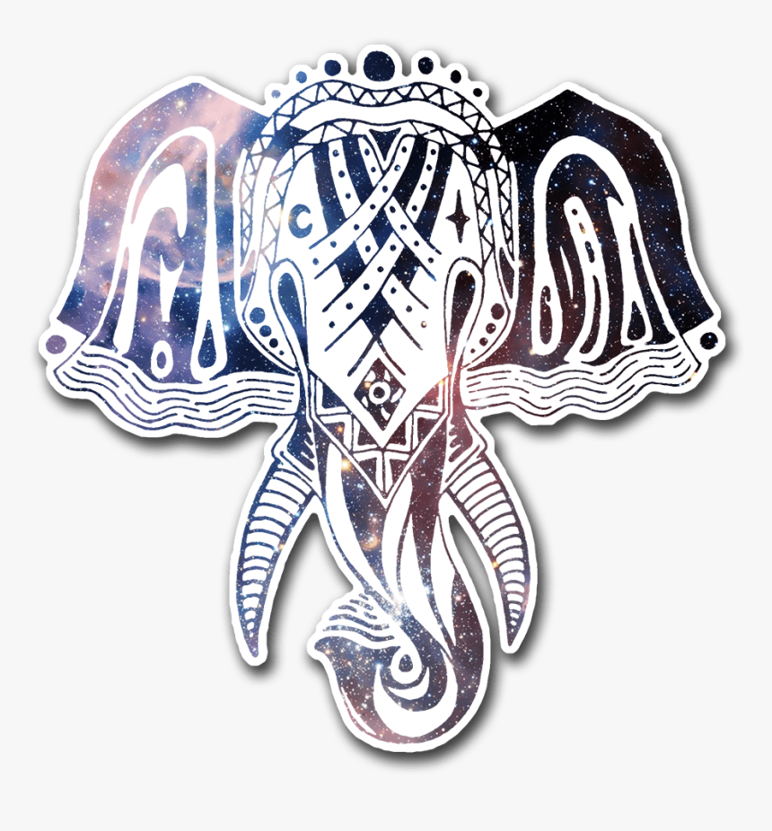 Stickerjunkies Original Cosmic Elephant - Emblem, HD Png Download, Free Download