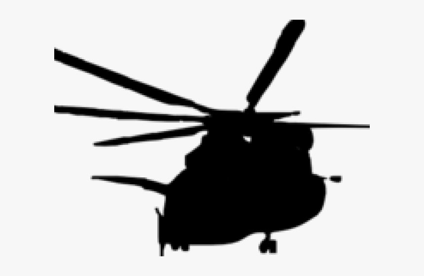 Transparent Helicopter Silhouette Png - Silhouette Black Hawk Png, Png Download, Free Download