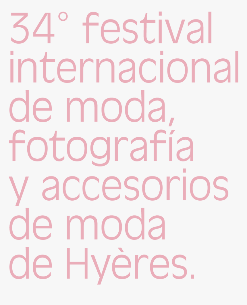 34° Festival Internacional De Moda, Fotografía Y Accesorios - Parallel, HD Png Download, Free Download