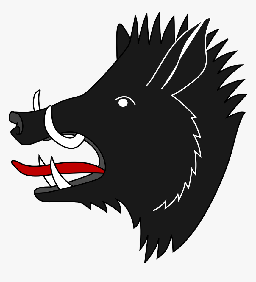 Boar On Coat Of Arms, HD Png Download, Free Download