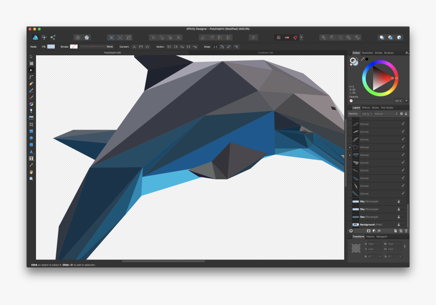Affinity Designer Low Poly, HD Png Download, Free Download