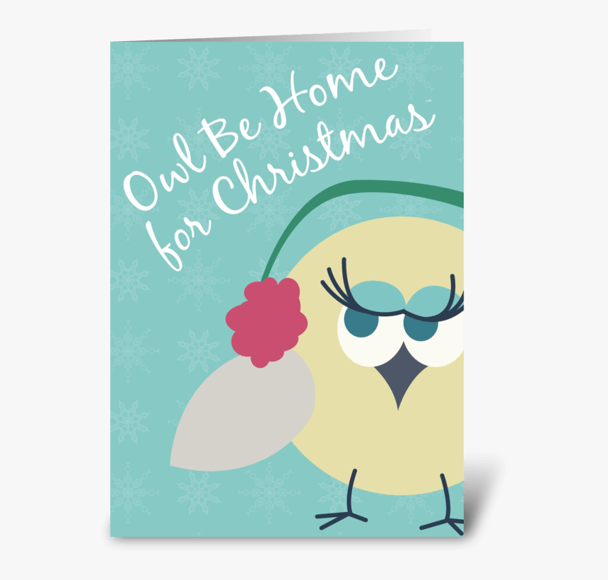 Owl Be Home For Christmas™ - Cartoon, HD Png Download, Free Download