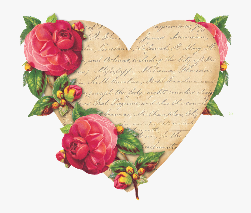 Heart Clipart Heart Vintage Png, Transparent Png, Free Download