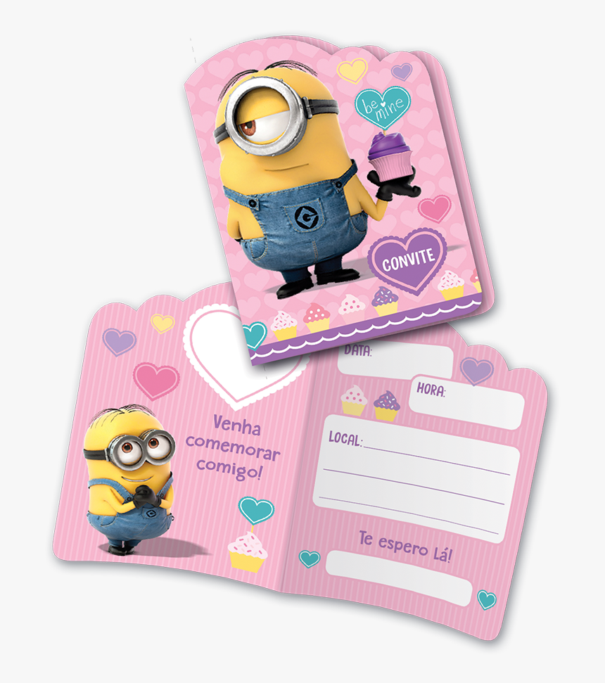 Festa Do Minions Rosa, HD Png Download, Free Download