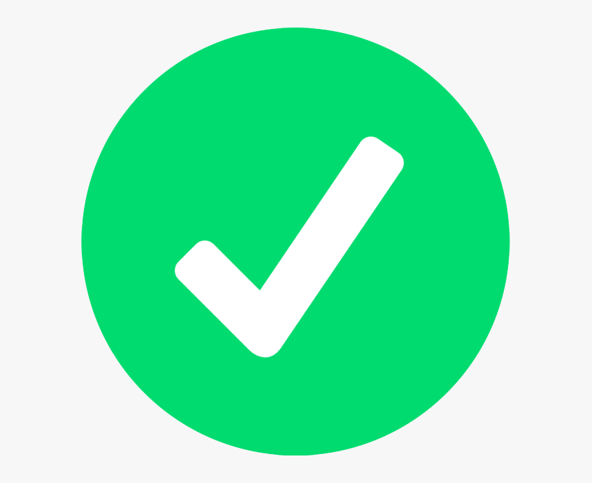 Set Few But Ambitous Goals - Green Check Icon, HD Png Download, Free Download