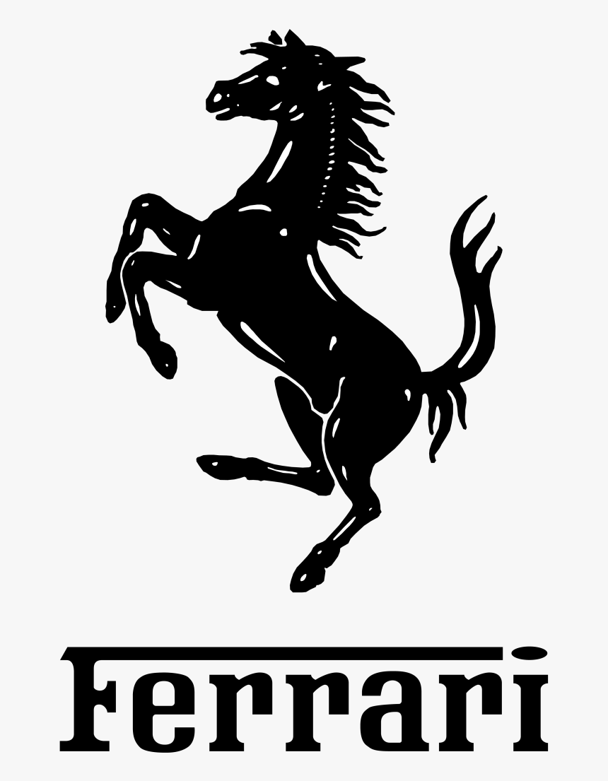 Ferrari Logo Black And White HD Png Download Kindpng Ferrari Logo Black And White HD Png Download Kindpng