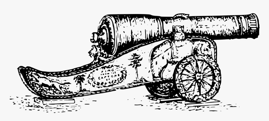 Chinese Cannon Drawing, HD Png Download, Free Download