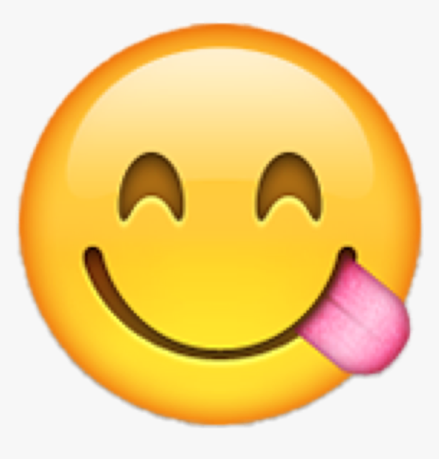 #emojisticker #emoji #eating #tongue - Yummy Emoji Png, Transparent Png, Free Download