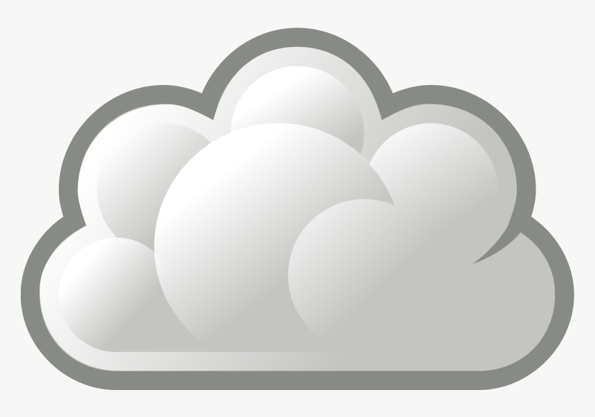 Stylized Basic Cloud Clip Arts - Internet Cloud, HD Png Download, Free Download