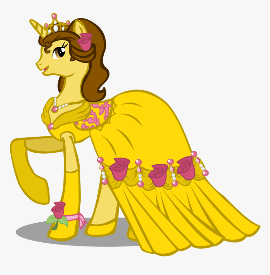 Belle Vector Character Disney Svg Royalty Free Download - Belle My Little Pony, HD Png Download, Free Download